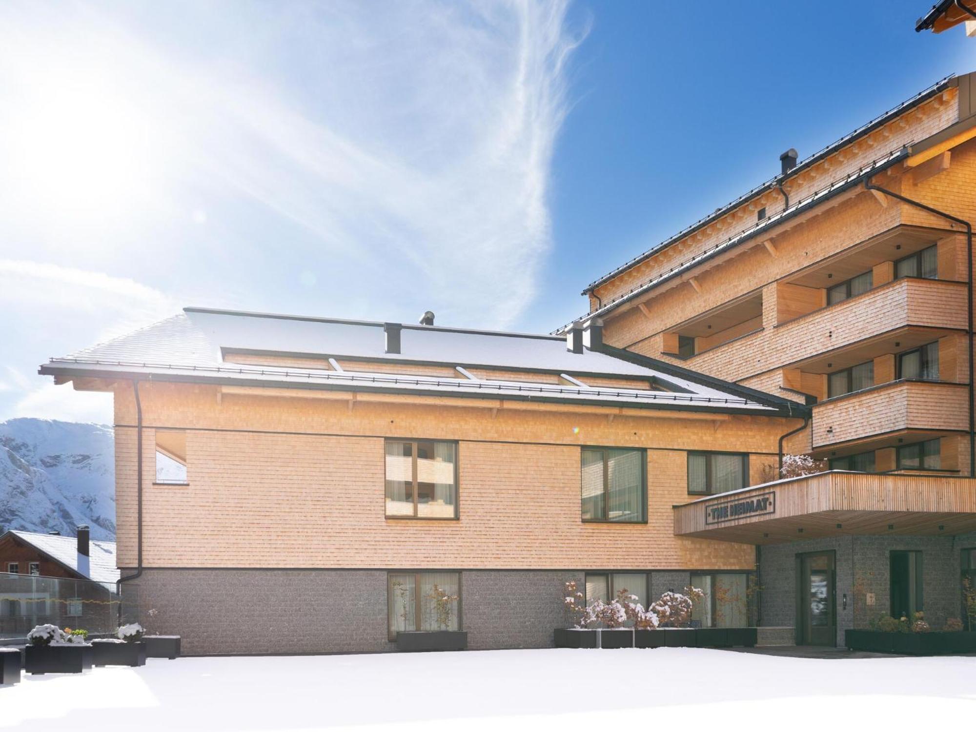 Apartment In Schroecken Near Ski Area Екстериор снимка